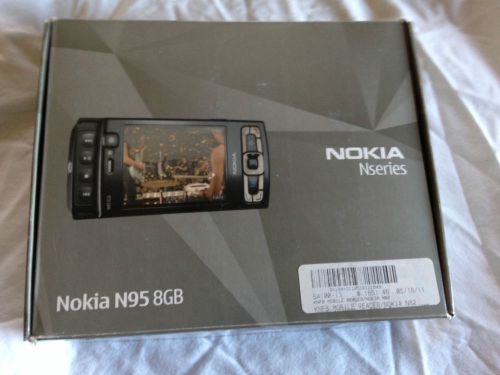 NOKIA N95 8GB BLACK MOBILE READER , NEW