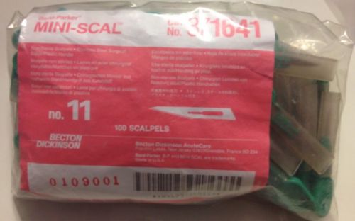Bard-parker 100 mini-scalpels non-sterile - new - free shipping for sale