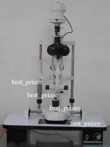 Slit lamp with dust cover for sale