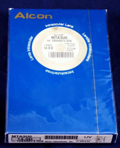 Alcon Kelman Multiflex 1 III 14.0D Intraocular Lens 5.5mm Optic 12.5mm MTA3U0