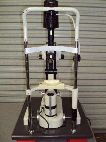 Nikon NS-1 Slit Lamp Optical Microscope Applanation Tonometer Stand Mount