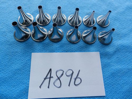 V. Mueller Surgical ENT Ear Specula Speculas   Lot of 12