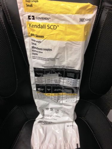Kendall SCD Sequential Compression Sleeves # 5345 Thigh, Small, 1 Pair New-2017