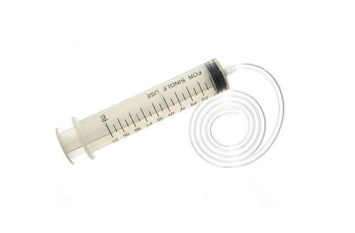 Large 100ml Plastic Syringe with 60cm PVC Tubing