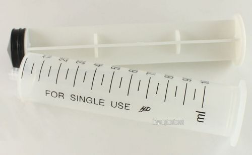 2Pcs Disposable Plastic Injector Syringe 100ml For Measuring Nutrient Pet Feeder