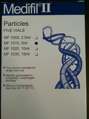 Medifil II Particles  - Five Vials - MF 1010, 5ml