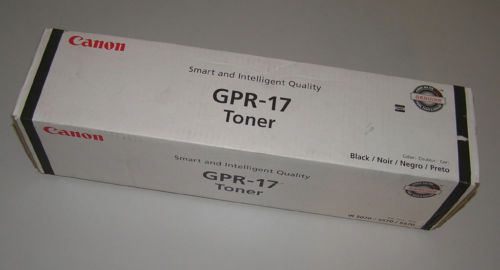 Lot of (10) Cannon GPR-17 Toner Authentic / Genuine Brand New Still in Plastic!!
