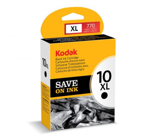 Genuine Kodak 10 High Yield Ink Cartridge - Black - Inkjet. 10XL