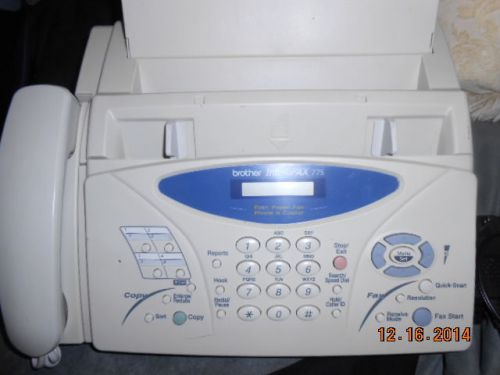 BROTHER FAX 775 MACHINE W/ owners manual works GREAT!