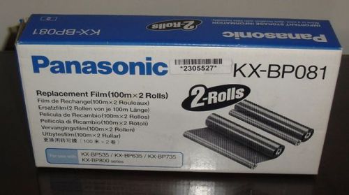 Panasonic KX-BP081 Replacement Film 2 Rolls in Box
