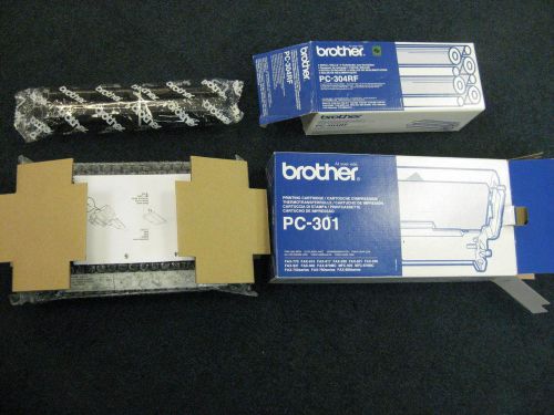 Brother PC 301 fax film and frame + PC 304 RF refill roll(1 only in pack)