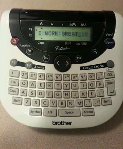 Brother P-Touch model pt-1290  Sticker Label Maker Great Quality Barely Used tag