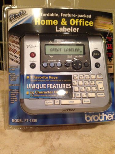 Brother Home And Office Labeler New In Package Model PT-1280