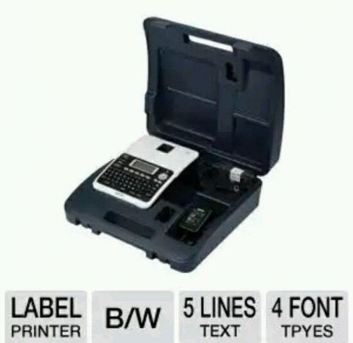 PT-2030VP PC-Connectable &#034;Simply Professional&#034; Labeling System with Carry Case