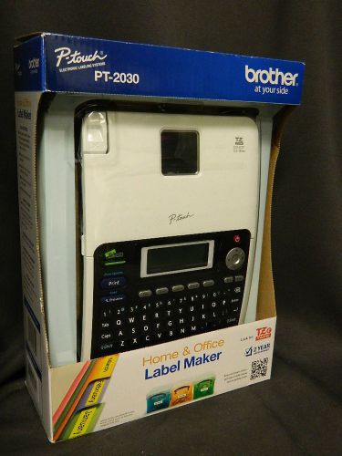 Brother P-touch Home &amp; Office Label Printer Maker NEW IN BOX!! PT-2030