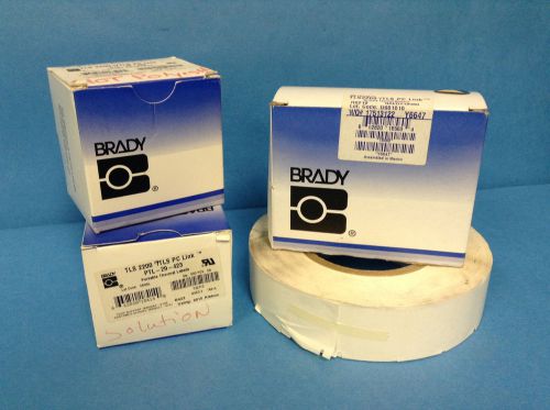 Brady thermal labels and ribbon ***mixed lot*** for sale