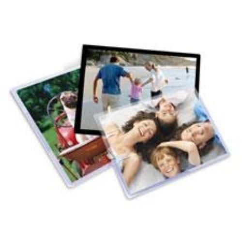 Card size - 4&#039;&#039; x 6&#039;&#039; - 5mil - 25 pk - thermal laminating pouch film for sale