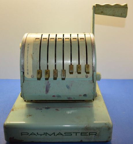 Vintage Paymaster Series X-550 Embossing Check Writer
