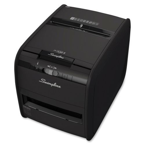 Swingline stack-and-shred automatic shredder - cross cut - 60 per - 4 gal for sale