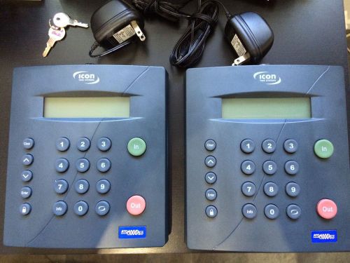Icon Time Clock RTC1000 2.0 with additional  features pre-installed