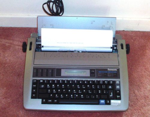 PANASONIC ELECTRIC TYPEWRITER KX-R193 - WITH INK TAPE and QUICK ERASE BUTTON