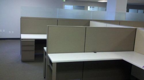 Knoll Dividend 8x6 or 8x8 56&#034; Tall Workstations