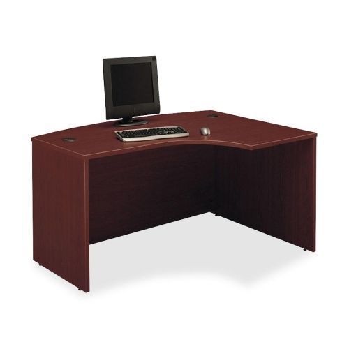 Series c right l-bow desk - 58.9&#034; wx 42.9&#034; depth x 29.8&#034; h- mahogany office home for sale