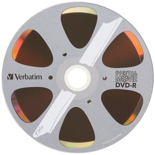 VERBATIM 97946 4.7GB DigitalMovie(R) DVD-Rs, 10 pk