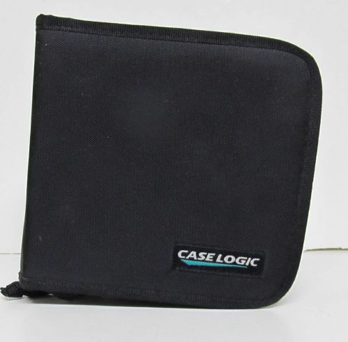 Case Logic CD or DVD case, 12 double-sided Pockets so capacity of 24