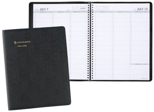 AT-A-GLANCE 2014-2015 Academic Year Weekly Appointment Book,Ruled Easy Fit Theme