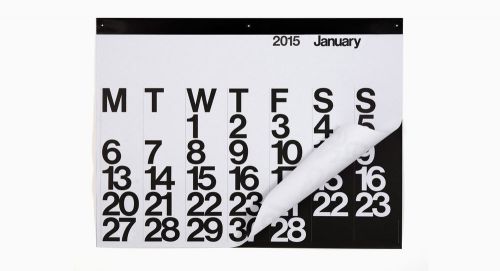 New In Box 2015 Stendig Calendar - FREE Shipping