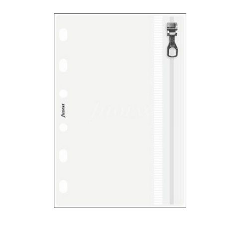 Filofax Pocket Zip Lock Envelope Organiser Insert Essentials Refill 213618