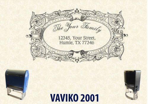 SELF INK PERSONALISED  RUBBER STAMP  RETURN BUSINESS ADDRESS SA003  60*40