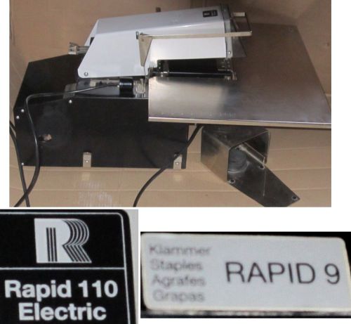 Hefter heftmaschine rapid 110 electric for sale