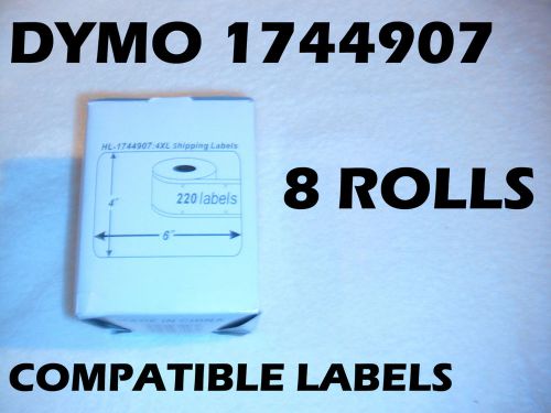 Dymo 1744907 Compatible labels - 8 Rolls
