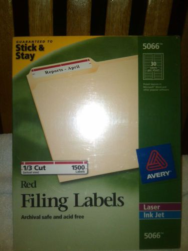 Avery Permanent File Folder Labels - AVE 5066