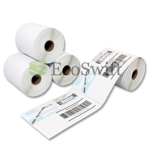 1 Roll 250 4&#034; x 6&#034; Zebra 2844 Eltron Direct Thermal Shipping Printer 250 Labels