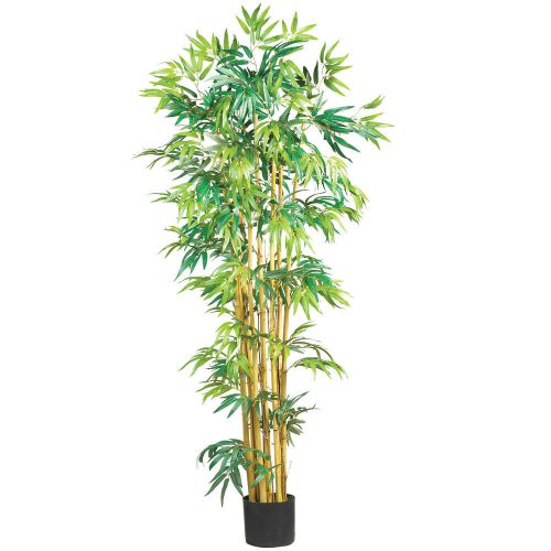 Nearly Natural 5&#039; Multi Bambusa Bamboo Silk Tree for Home or Office  Order Today