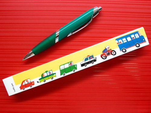 1X Traffic Jam Long Memo Note Scratch Doodle Message Record Paper Pad Book Gifts