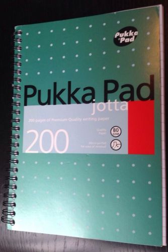 Pukka Pad Notebook Wirebound Jotta 80gsmRuled 200 Pages A5 Ref JM021 Pack: 1