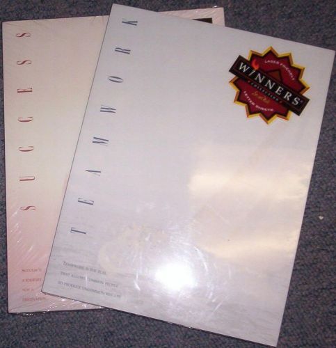 2 packs STUART HALL Winner&#039;s Collection Stationery,2 different styles-NIP-NR-BIN