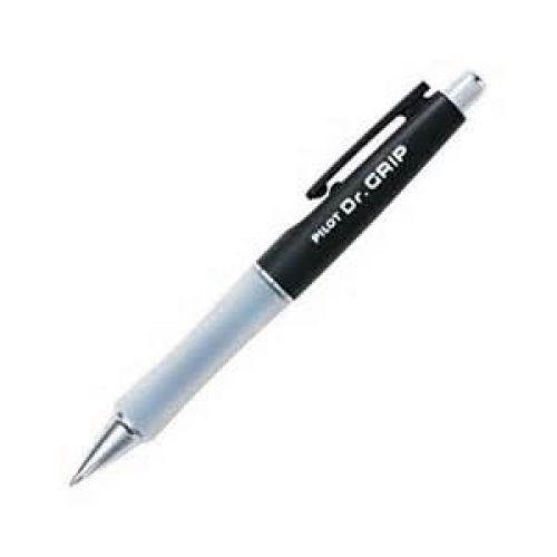 Pilot Dr. Grip Retractable Ball Point Pen #36101, Medium Point, Blue Ink, 1 EA