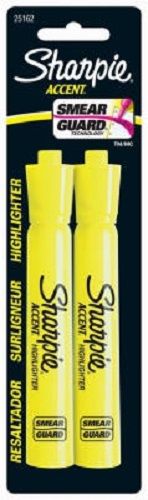 Sanford Sharpie, 12 Pack Fluorescent Yellow Highlighter, Chisel