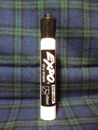 Expo Dry Erase Maker Low Odor Chisel Tip        BLACK
