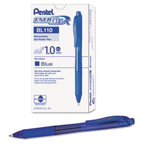 Pentel Energel-x Retractable Liquid Gel Pen - Bold Pen Point Type - 1 (bl110c)