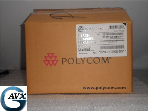 New Polycom  Visual Concert FX +3m Warranty, Power Supply, and  Cables, in Box.