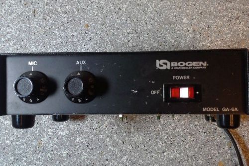 Bogen ga-6a commercial audio amplifier - used for sale