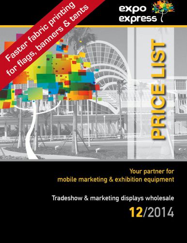 10 ft trade show display catalog, 32 page