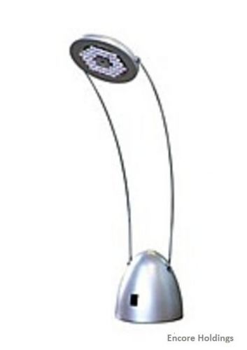 4d concepts 913517 david led desk lamp with adjustable arm - silver for sale