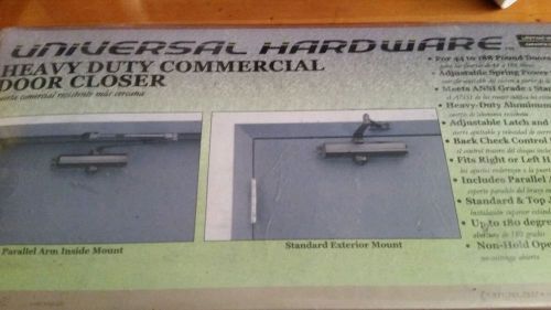 Universal Hardware Heavy Duty Aluminum Commercial Door Closer